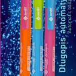 Długopis automatyczny trójkątny 0,6 mm ASTRAPEN Fusion Colorful - 3 szt. blister