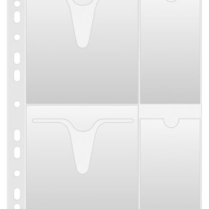 Koszulki na płyty CD/DVD DONAU, PP, A4, groszkowe, 160mikr. (opakowanie 25 szt.)