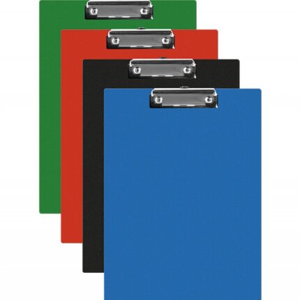 Clipboard Q-CONNECT deska, PVC, A5, mix kolorów