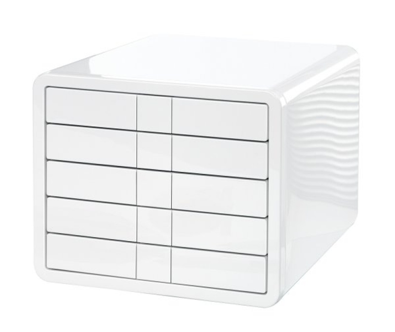 72186-18635-zestaw_5_szufladek_han_ibox_abs_a4_bialy-800w-1 Zestaw 5 szufladek HAN iBox, ABS, A4, biały - obrazek 1