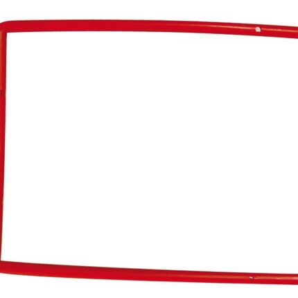 Klipsy archiwizacyjne Q-CONNECT D-Clip, grubość pliku max. 8cm, czerwony