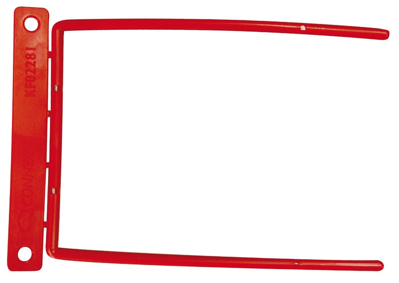 72394-16928-klipsy_archiwizacyjne_q_connect_d_clip_grubosc-800w Klipsy archiwizacyjne Q-CONNECT D-Clip, grubość pliku max. 8cm, czerwony - obrazek 1