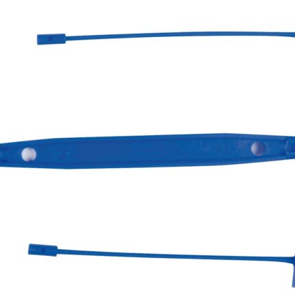 Klipsy archiwizacyjne Q-CONNECT E-Clip, grubość pliku max. 7cm, niebieski