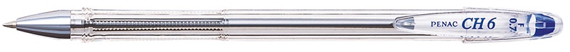 74137-17551-dlugopis_penac_ch6_0_7mm_niebieski-800w Długopis PENAC CH6 0,7mm, niebieski (opakowanie 12 szt.) - obrazek 1