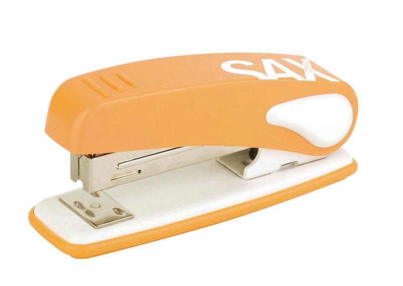 75078-17452-zszywacz_sax239_design_zszywa_do_25_kartek_dis-800w-1 Zszywacz SAX239 Design, zszywa do 25 kartek, display, pomarańczowy - obrazek 1