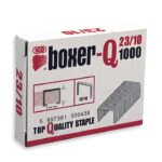 Zszywki ICO Boxer, 23/10, galwanizowane, 1000szt.