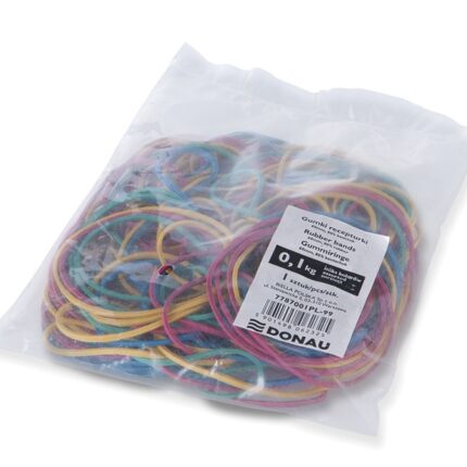 Gumki recepturki DONAU, 100g, mix kolorów