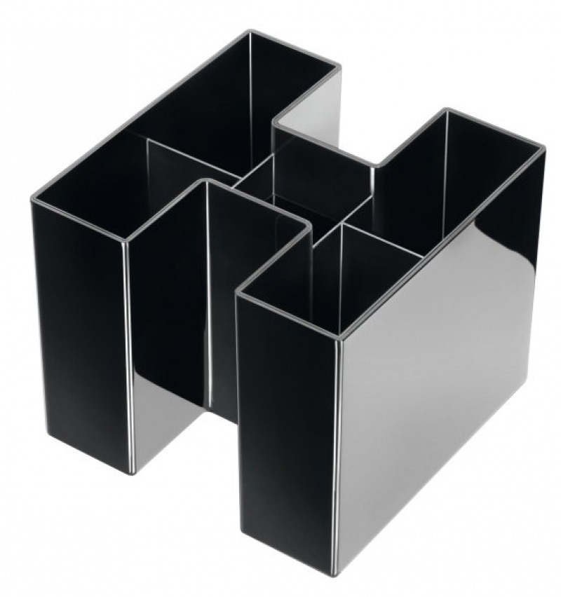 75526-18339-przybornik_na_biurko_han_bravo_5_komor_czarny-800w Przybornik na biurko HAN Bravo, 5 komór, czarny - obrazek 1