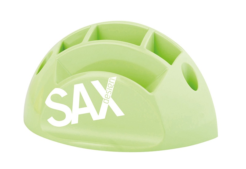 75546-17531-przybornik_na_biurko_sax_design_z_przegrodami_-800w Przybornik na biurko SAX Design, z przegrodami, jasnozielony - obrazek 1