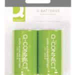 Baterie super-alkaliczne Q-CONNECT D, LR20, 1,5V, 2szt.