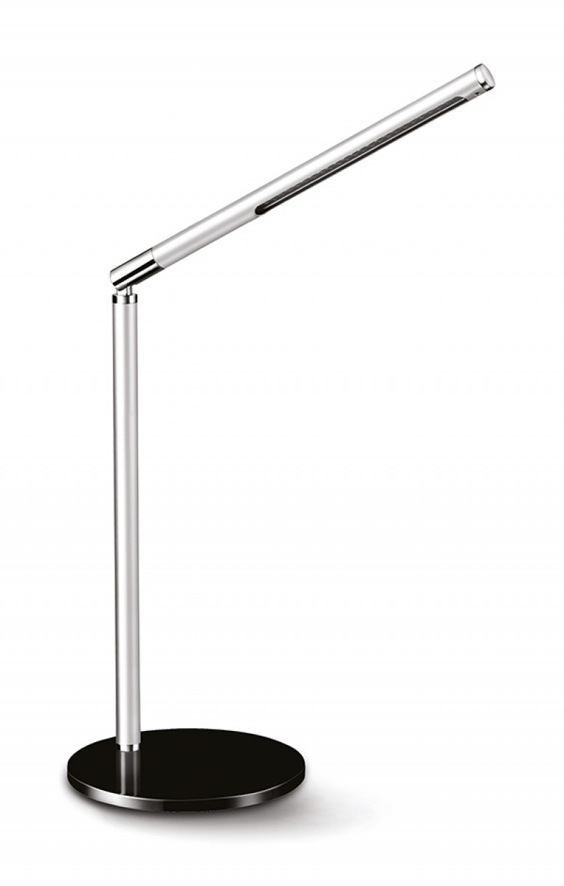 75772-20302-lampka_na_biurko_cep_cled_100_3w_ze_sciemniacz-800w Lampka na biurko CEP CLED-100, 3W, ze ściemniaczem, srebrno-czarna - obrazek 1