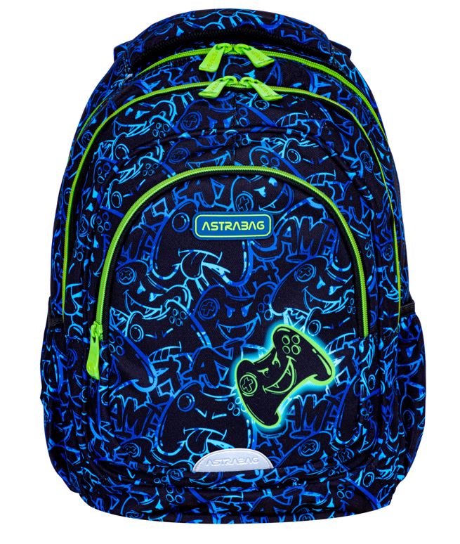 PLECAK ASTRABAG GAMING, AB330 DLA CHŁOPAKA KLASA 1 - 3 PLECAK ASTRABAG GAMING, AB330 DLA CHŁOPAKA KLASA 1 - 3 - obrazek 1