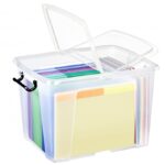 Pojemnik biurowy CEP Smartbox, 40l, transparentny