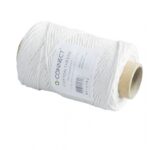 Nici bawełniane Q-CONNECT,100g, 80m, białe