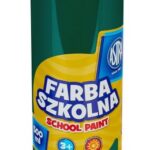 Farba szkolna Astra 500 ml - zielona ciemna