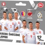 Kredki świecowe okrągłe PZ-012 PZPN - 12 kolorów