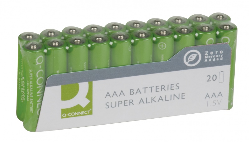 79107-21979-baterie_super_alkaliczne_q_connect_aaa_lr03_1_-800w Baterie super-alkaliczne Q-CONNECT AAA, LR03, 1,5V, 20szt. - obrazek 1