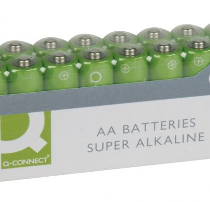 Baterie super-alkaliczne Q-CONNECT AA, LR06, 1,5V, 20szt.