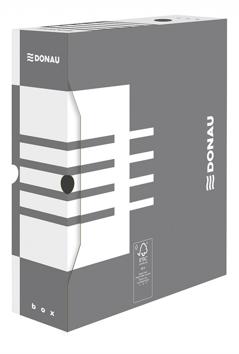 79465-18355-pudlo_archiwizacyjne_donau_karton_a4_100mm_sza-800w-1 Pudło archiwizacyjne DONAU, karton, A4/100mm, szare (opakowanie 20 szt.) - obrazek 1