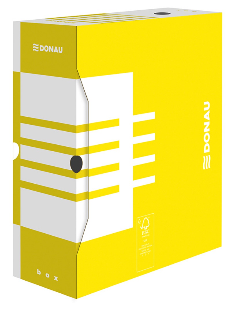 79475-18363-pudlo_archiwizacyjne_donau_karton_a4_120mm_zol-800w-1 Pudło archiwizacyjne DONAU, karton, A4/120mm, żółte (opakowanie 20 szt.) - obrazek 1