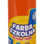 Farba szkolna Astra 250 ml - pomarańczowa
