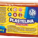 Plastelina Astra 500g czerwona