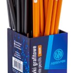 Ołówki grafitowe trójkątne HB ASTRAPEN - Classic - 48 szt. drum