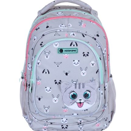 PLECAK ASTRABAG KITTY THE CUTE, AB330 DLA DZIEWCZYNKI KLASA 1 - 3