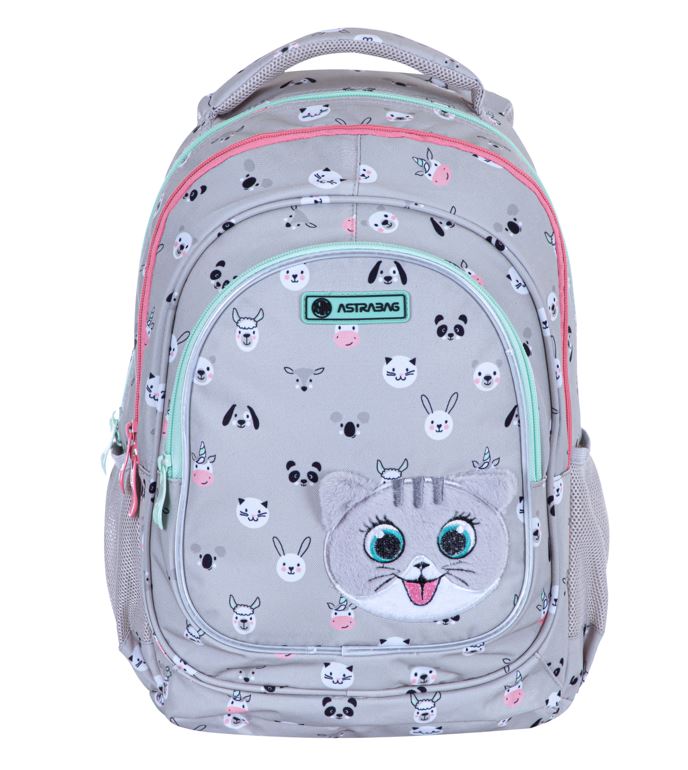 PLECAK ASTRABAG KITTY THE CUTE, AB330 DLA DZIEWCZYNKI KLASA 1 - 3 PLECAK ASTRABAG KITTY THE CUTE, AB330 DLA DZIEWCZYNKI KLASA 1 - 3 - obrazek 1