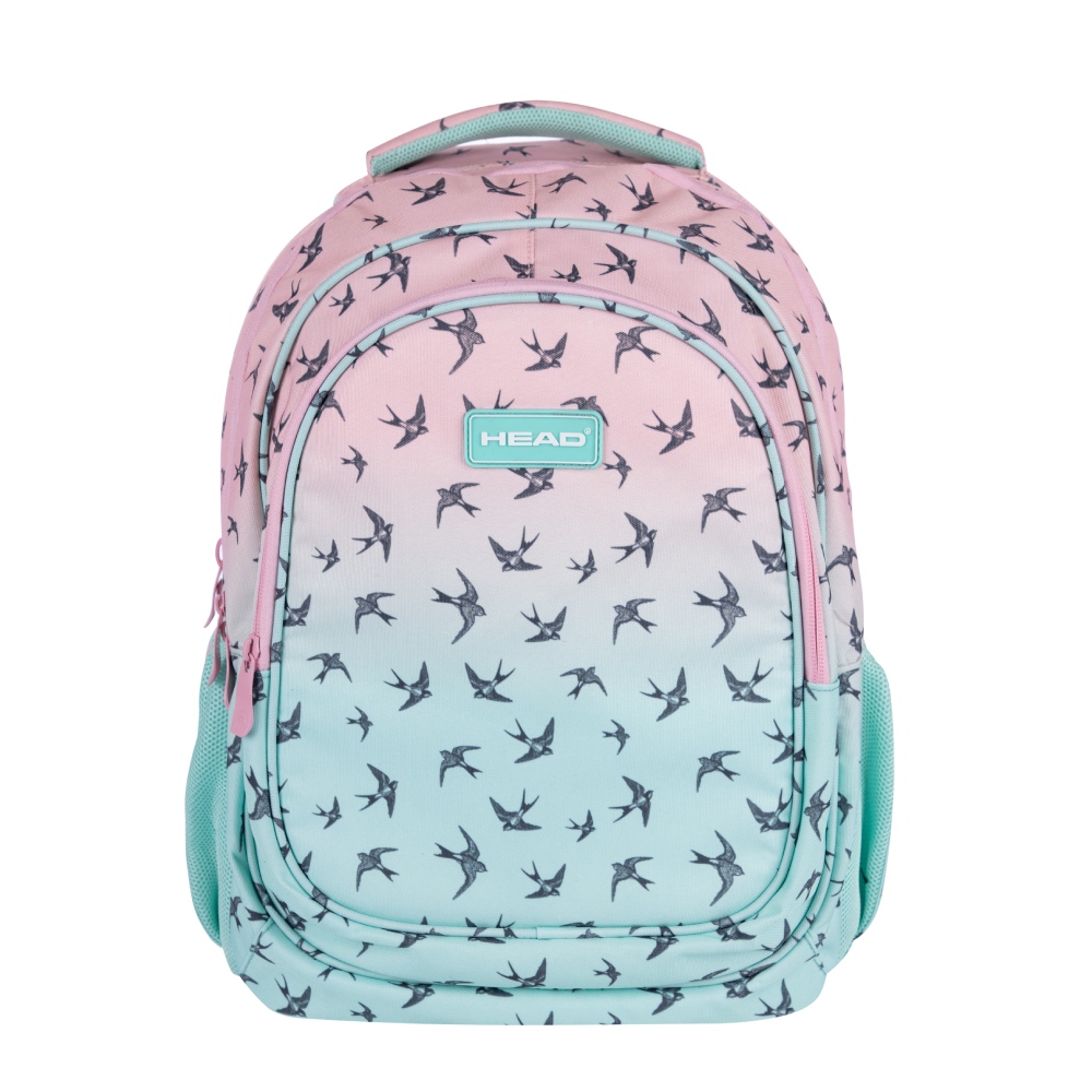 PLECAK HEAD OMBRE EFFECT SWALLOWS DANCE, AB300 DLA DZIEWCZYNKI KLASA 4 - 8 PLECAK HEAD OMBRE EFFECT SWALLOWS DANCE, AB300 DLA DZIEWCZYNKI KLASA 4 - 8 - obrazek 1