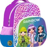 PLECAK PRZEDSZKOLNY RAINBOW HIGH SILVER STYLE, AK200 DLA DZIEWCZYNKI