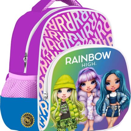 PLECAK PRZEDSZKOLNY RAINBOW HIGH SILVER STYLE, AK200 DLA DZIEWCZYNKI