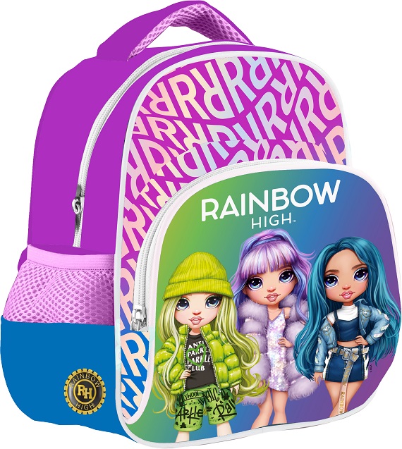 PLECAK PRZEDSZKOLNY RAINBOW HIGH SILVER STYLE, AK200 DLA DZIEWCZYNKI PLECAK PRZEDSZKOLNY RAINBOW HIGH SILVER STYLE, AK200 DLA DZIEWCZYNKI - obrazek 1