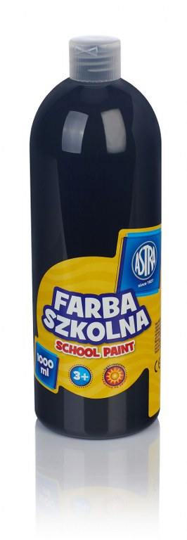Farba szkolna Astra 1000 ml - czarna Farba szkolna Astra 1000 ml - czarna - obrazek 1
