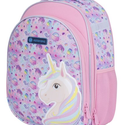 Tornister szkolny ASTRABAG AS1, UNICORN
