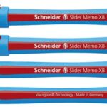 Długopis SCHNEIDER Slider Memo, XB, czerwony