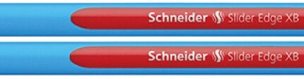 Długopis SCHNEIDER Slider Edge, XB, czerwony (opakowanie 10 szt.)