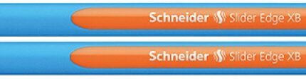 Długopis SCHNEIDER Slider Edge, XB, pomarańczowy (opakowanie 10 szt.)