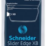 Zestaw długopisów w etui SCHNEIDER Slider Edge, XB, 6 szt., miks kolorów