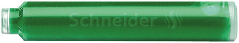 81581-23921-naboje_do_pior_schneider_6_szt_zielony-800w Naboje do piór SCHNEIDER, 6 szt., zielony - obrazek 1