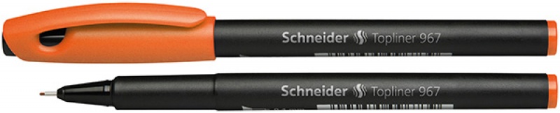 81617-23957-cienkopis_schneider_topliner_967_0_4_mm_pomara-800w Cienkopis SCHNEIDER Topliner 967, 0,4 mm, pomarańczowy (opakowanie 10 szt.) - obrazek 1