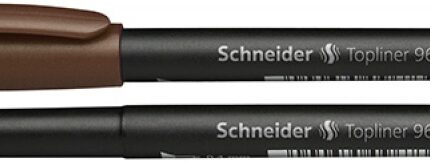 Cienkopis SCHNEIDER Topliner 967, 0,4 mm, brązowy (opakowanie 10 szt.)