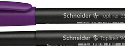 Cienkopis SCHNEIDER Topliner 967, 0,4 mm, fioletowy (opakowanie 10 szt.)