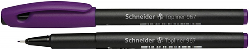 81619-23959-cienkopis_schneider_topliner_967_0_4_mm_fiolet-800w Cienkopis SCHNEIDER Topliner 967, 0,4 mm, fioletowy (opakowanie 10 szt.) - obrazek 1