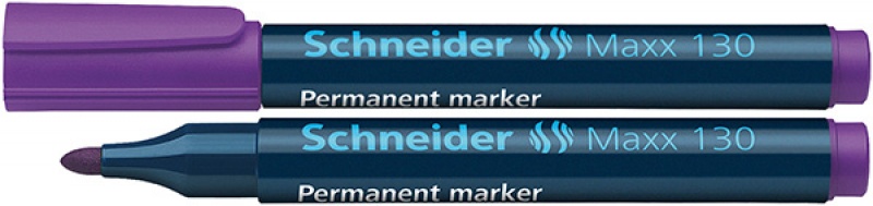 81649-23989-marker_permanentny_schneider_maxx_130_okragly_-800w Marker permanentny SCHNEIDER Maxx 130, okrągły, 1-3mm, fioletowy (opakowanie 10 szt.) - obrazek 1