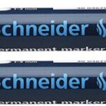 Marker permanentny SCHNEIDER Maxx 230, okrągły, 1-3mm, zielony (opakowanie 10 szt.)