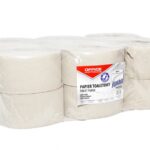 Papier toaletowy makulaturowy OFFICE PRODUCTS Jumbo, 1-warstwowy, 120m, 12szt., szary