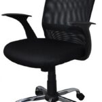 Fotel biurowy OFFICE PRODUCTS Rhodos, czarny