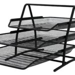 Zestaw na biurko Q-CONNECT Office Set, metalowy, 3 szufladki, czarny