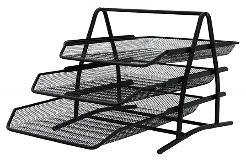 82703-17062-zestaw_na_biurko_q_connect_office_set_metalowy-800w-1 Zestaw na biurko Q-CONNECT Office Set, metalowy, 3 szufladki, czarny - obrazek 1